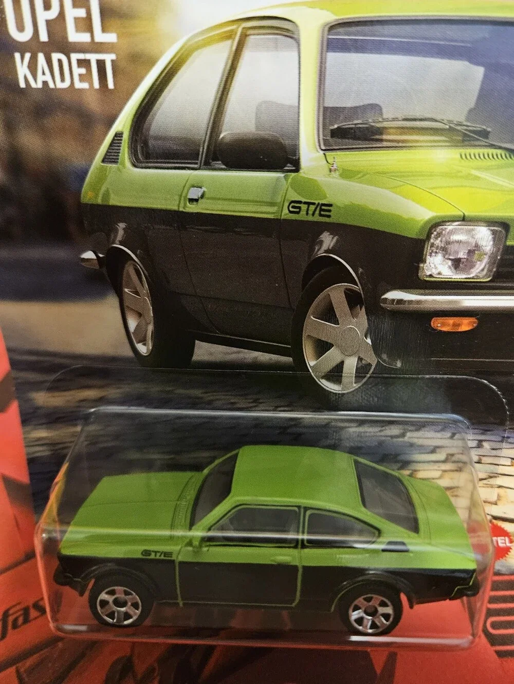 Matchbox Opel Kadett GTE Green Die-Cast Car